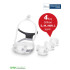 Philips Respironics DreamWear Full Ağız Burun CPAP Maskesi (S,M,MW,L Silikon Paket İçinde)