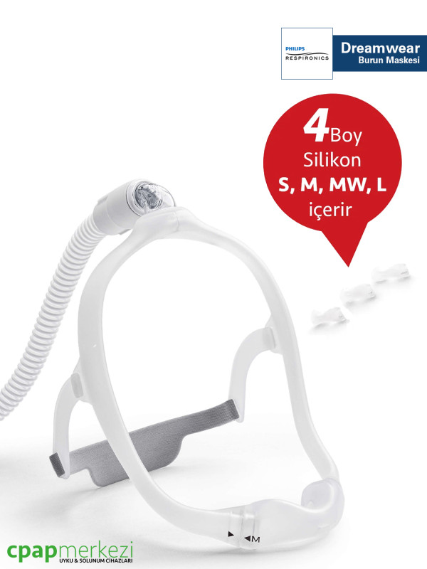 Philips Respironics DreamWear Burun Yastıkçığı CPAP Maskesi